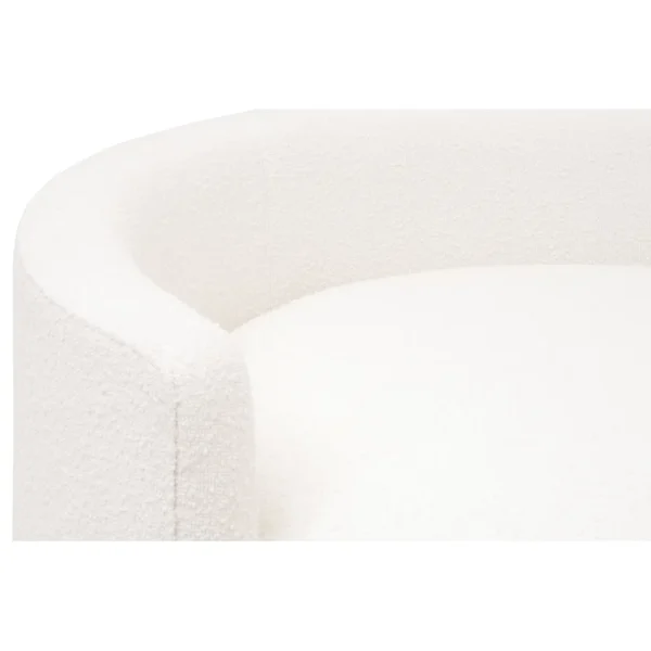 Upholstered Swivel Barrel Chair | Stylish & Comfortable Swivel Accent Chair for Living Room or Bedroom - Image 3