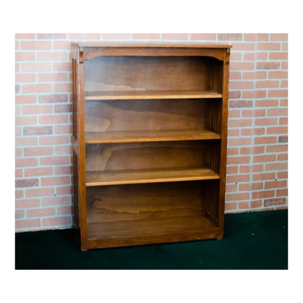 Wooden Bookcase – Elegant Storage Shelf for Books and Decor in Living Room, Office, or Bedroom