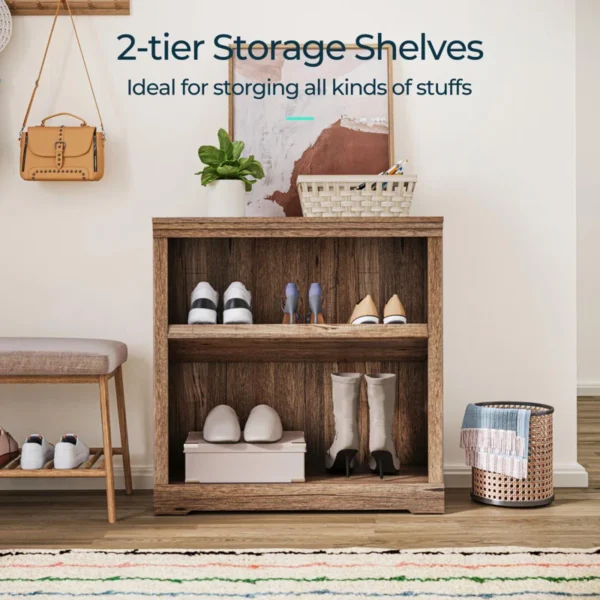 Severus Bookcase – Stylish 5-Shelf Wooden Book Rack for Home - Image 7
