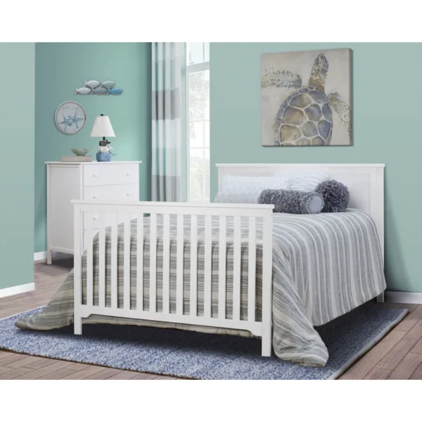 Sorelle Convertible 4-Piece Nursery Furniture Set – Stylish & Functional Baby Furniture Set - Image 2