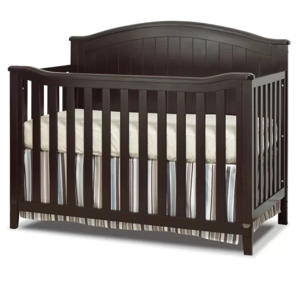 Sorelle Fairview 4-in-1 Convertible Crib | Stylish & Versatile Baby Crib - Image 2