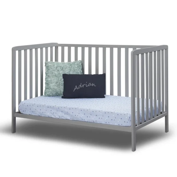 Sorelle Furniture Adrian 3-in-1 Convertible Crib – Stylish, Safe, and Versatile Baby Crib - Image 3