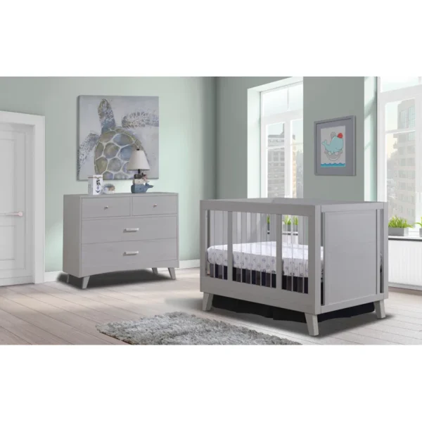 Sorelle Uptown Acrylic Crib – Modern and Stylish Baby Crib for a Contemporary Nursery - Image 2