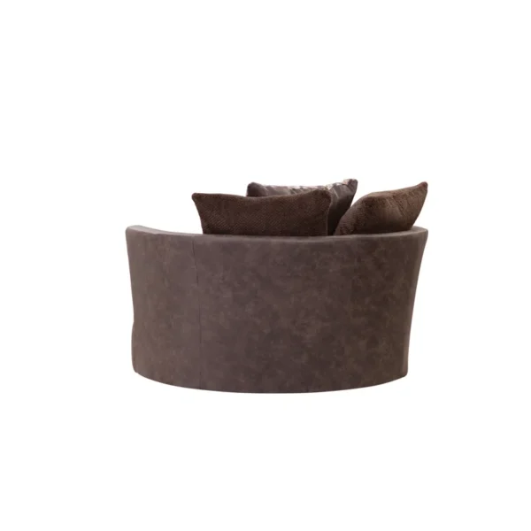 Upholstered Barrel Chair | Stylish & Comfortable Accent Chair for Living Room or Bedroom - Image 7