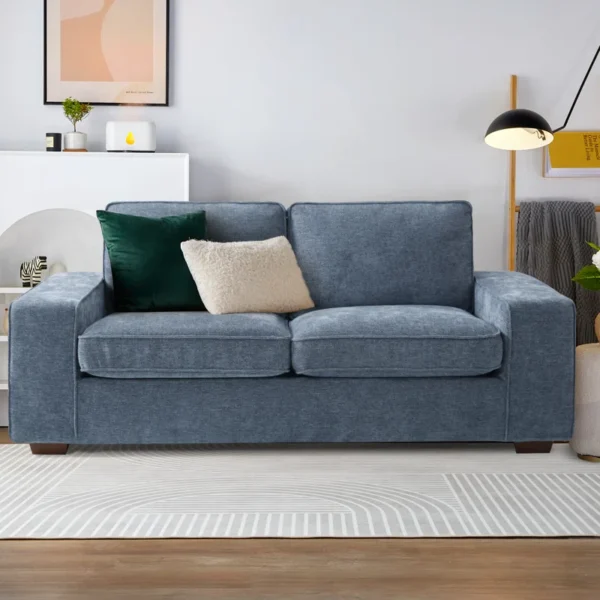 Van Winkle 71.25" Chenille Square Arm Sofa