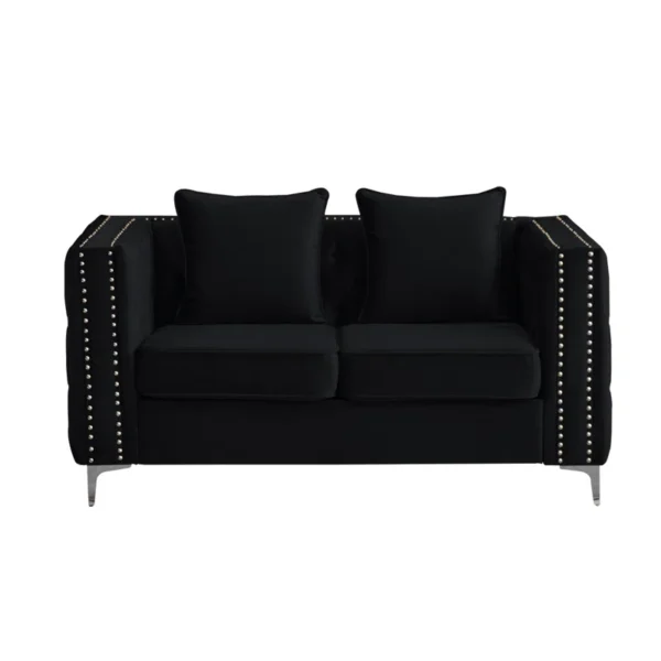 Buy Vanida Velvet Loveseat – Luxurious Comfort & Stylish Design for Any Room