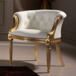 Luxury Design Traditional Carving Armchair