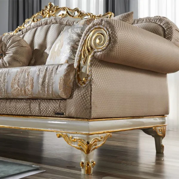 Traditional Sofa – Classic Upholstered Sofa for Living Room & Home Decor - Image 3