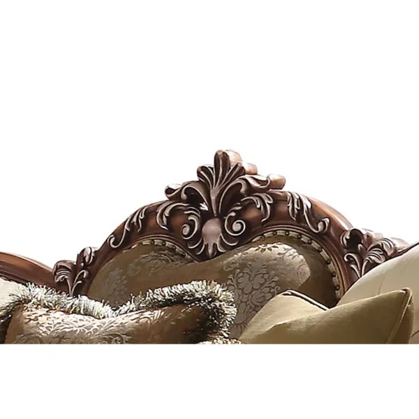 Carving Sofa 75" – Elegant Upholstered Loveseat Sofa for Living Room & Home Decor - Image 4
