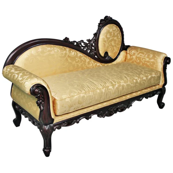 Rossetti Victorian 76.5" Salon Sofa – Classic Upholstered Sofa for Living Room & Home Decor - Image 2