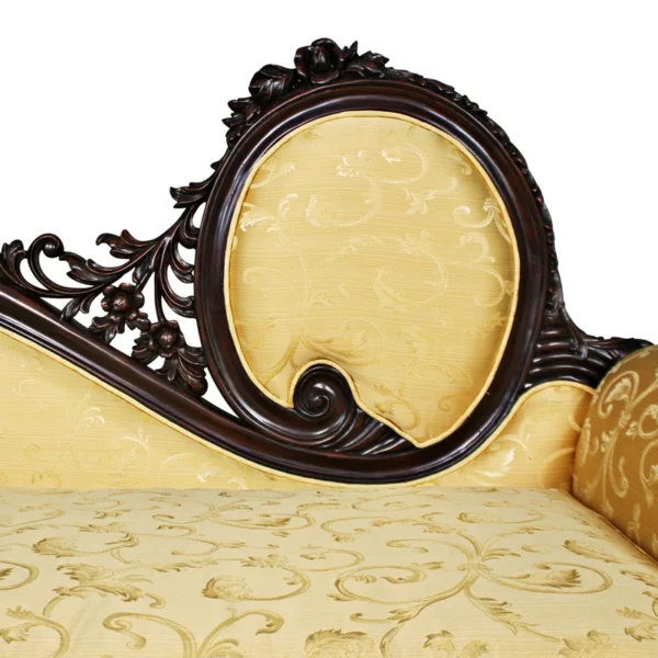 Rossetti Victorian 76.5" Salon Sofa – Classic Upholstered Sofa for Living Room & Home Decor - Image 5