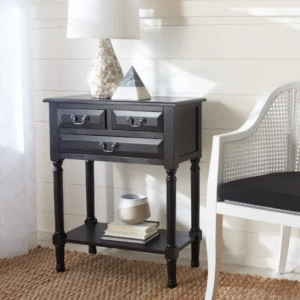 Handcrafted Solid Wood Console Table