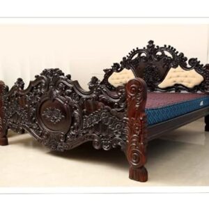 Rosewood Carved Bed