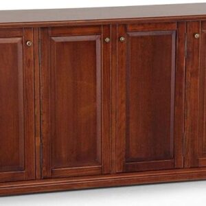 Handicrafts Made in Sheesham Wood Large Size Console Side Board Storage Cabinet 4 Door Wardrobe