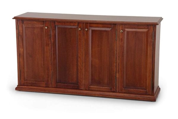 Handicrafts Made in Sheesham Wood Large Size Console Side Board Storage Cabinet 4 Door Wardrobe - Image 2