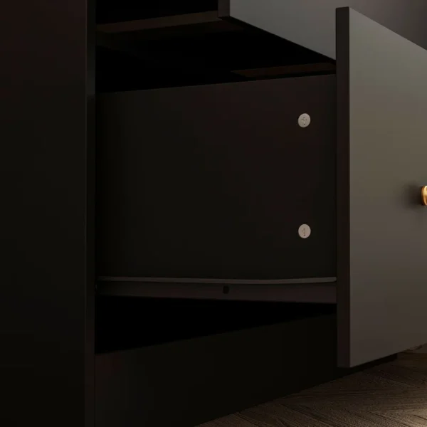 Wooden Armoire Wardrobe - Image 5