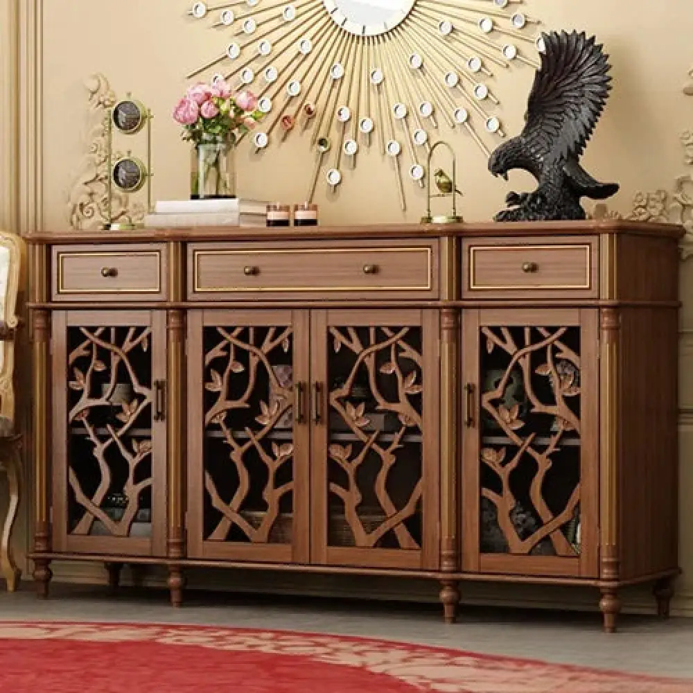 Luxury Teak Wood Console Table