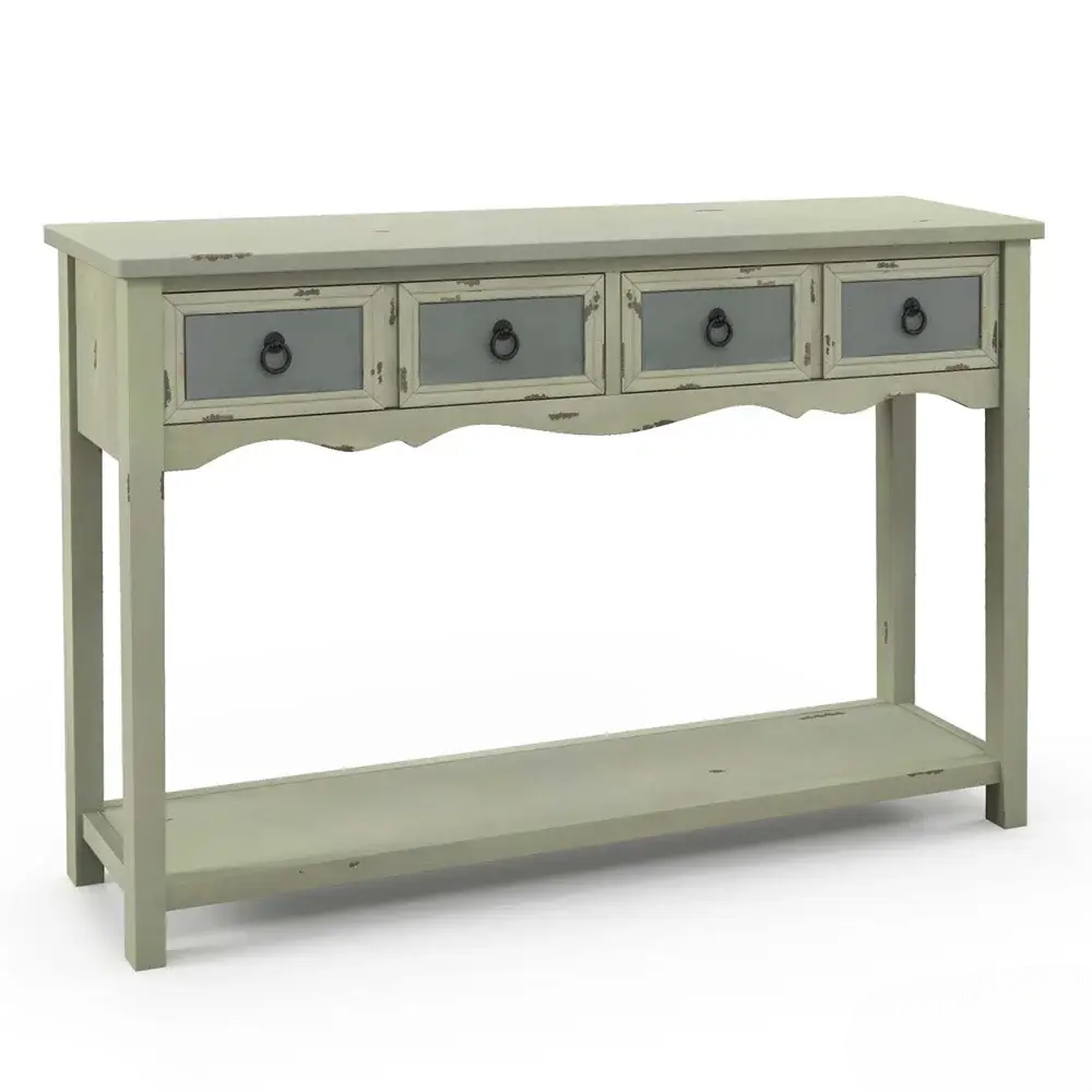 Simple Wooden Hallway Console Table