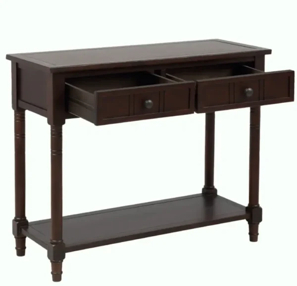 Modern Simple Wood Console Table - Image 2