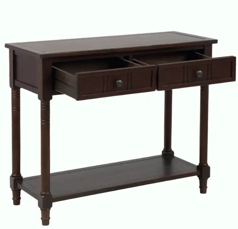 Modern Simple Wood Console Table - Image 2