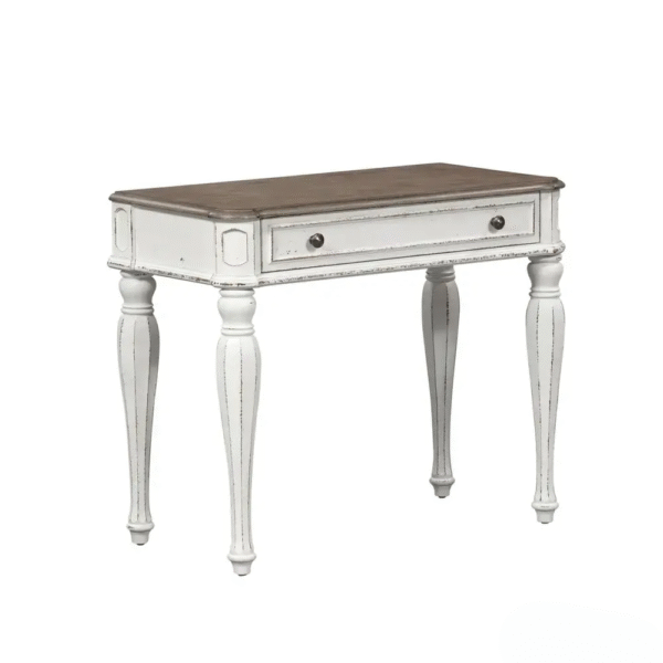 Flat Top Wooden Console with Open Base - Image 2