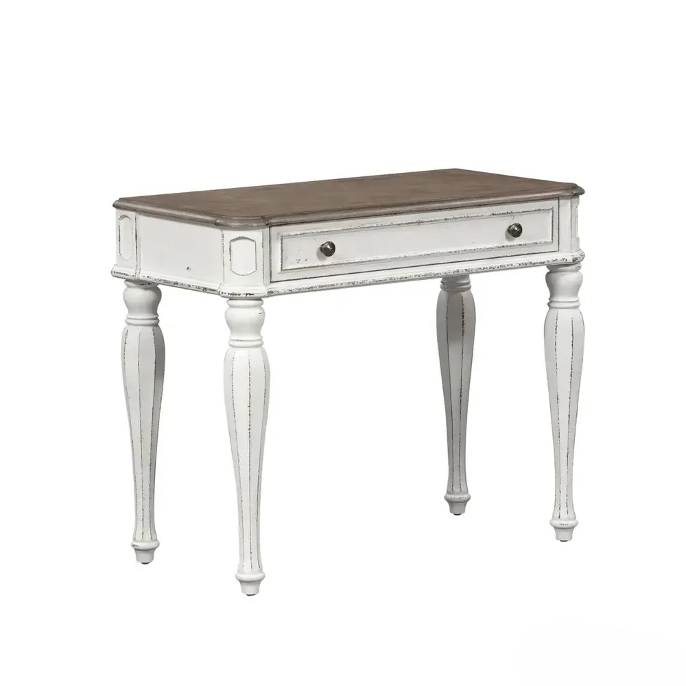 Flat Top Wooden Console with Open Base - Image 2