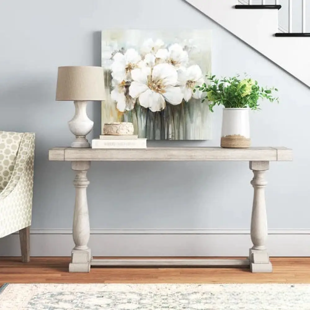 Minimalist Wooden Entryway Table