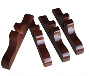 Wooden Partition Stands set of 4 (3 partition)