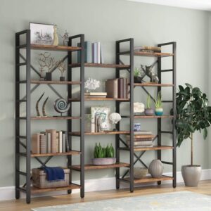 5-Shelf Bookcase, Etagere Large Open Bookshelf